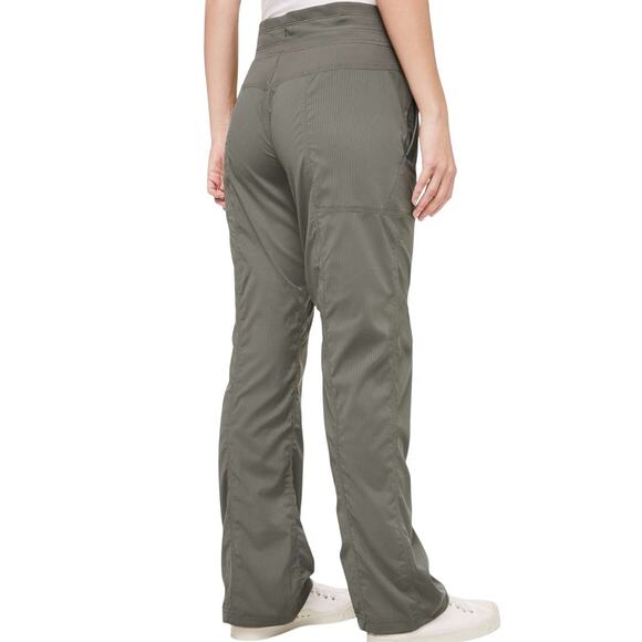 Lululemon Dance Studio Pant III Unlined Grey Sage Women's Size 8 EUC - Picture 4 of 9